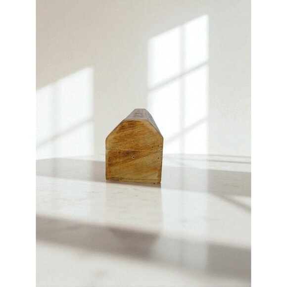Wooden Incense Burner Box Holder Aromatherapy Cone Stick Storage Rustic Decor - Picture 3 of 9